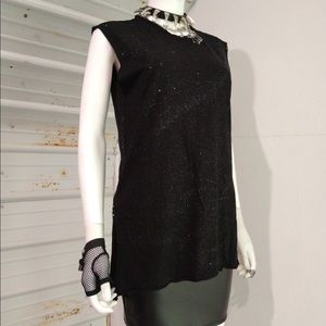 Glitter Safety Pin Shirt